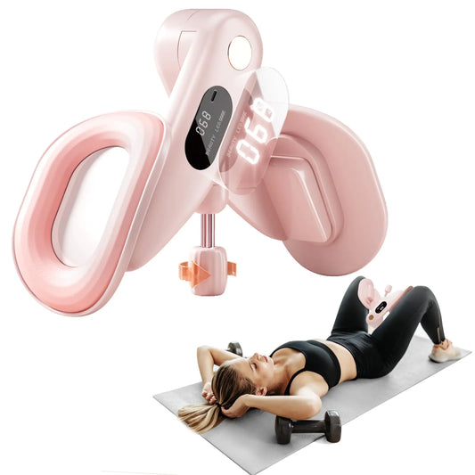 WKWE Thigh Master Hip Trainer Kegel Exerciser Pelvic Floor Muscle Trainer for Women and Inner Thigh Exercise Workout for Men Thigh & Hip Strengtheners for Home Gym Workout