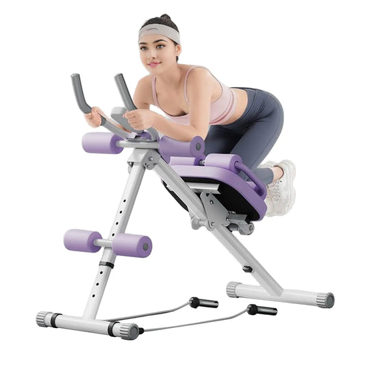 Wooa Ab Machine Adjustable Ab Trainer Machine Ab Workout Equipment Ab Machine for Stomach Workout Ab Workout Machine