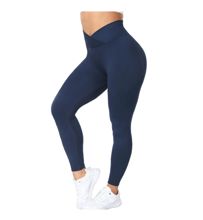 ASERAY V Waist Scrunch Butt Lifting Leggings for Women Seamless Workout Gym Leggings High Waist Tummy Control Yoga Pants