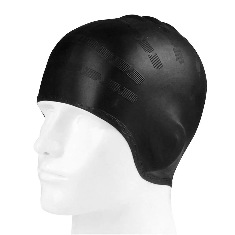 High Elastic Waterproof Swimming Cap for Long Hair